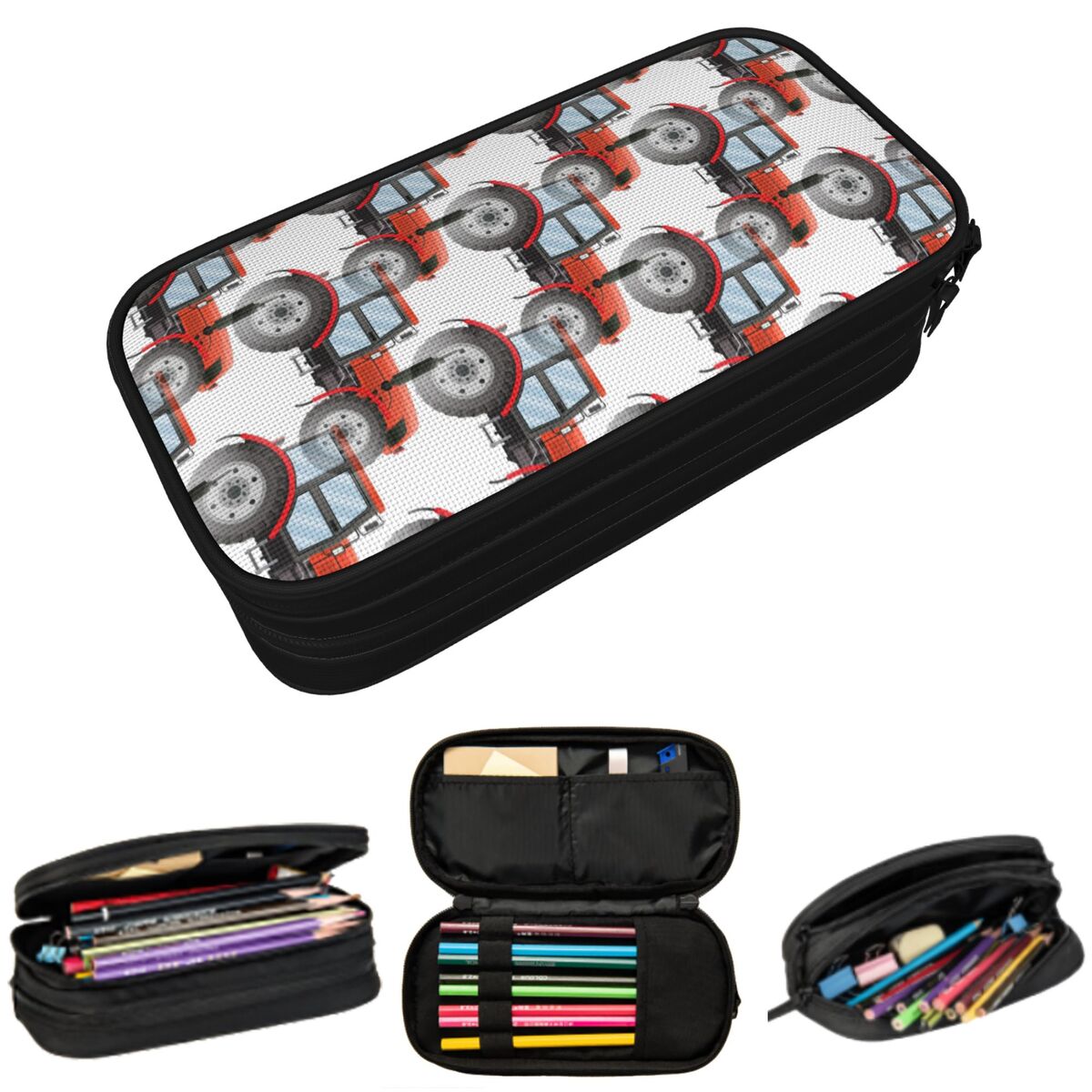 Agriculture Farming School - Trousse à crayons pour garçons et