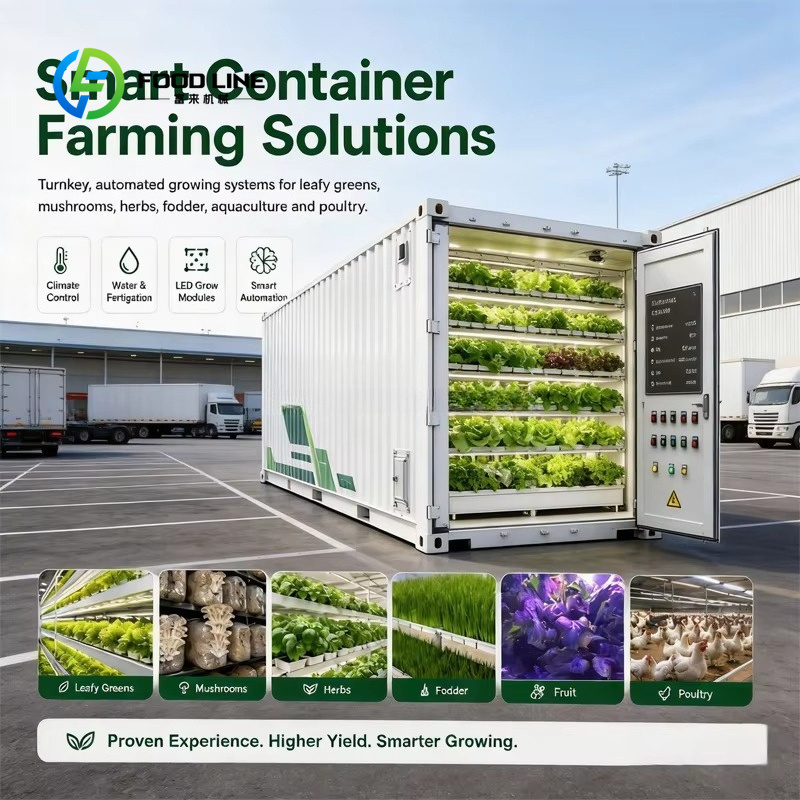 Farming Agriculture Project - Ferme hydroponique en conteneurs pour la