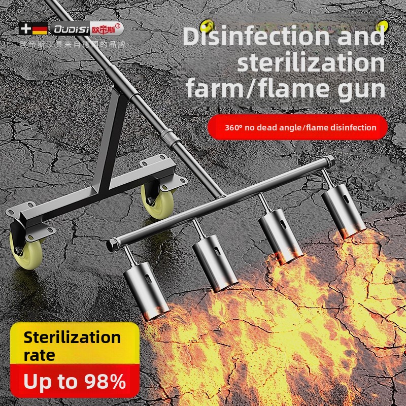 Agriculture Farming Tool - Pistolet à flamme multi-têtes pour la