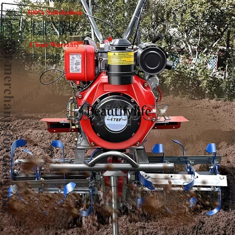 Farming Equipment For Agriculture - Mini-motoculteur rotatif M81, cultivateur agricole pour