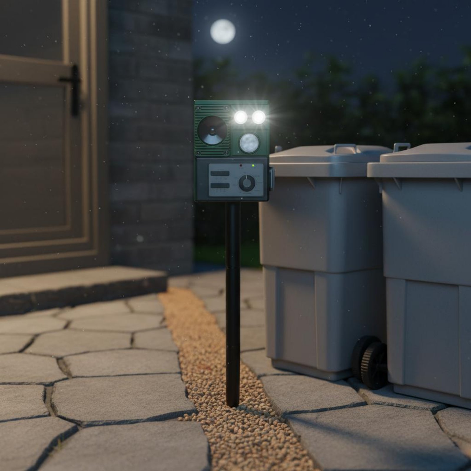 Farming Farmer - Lampes solaires clignotantes pour effrayer les