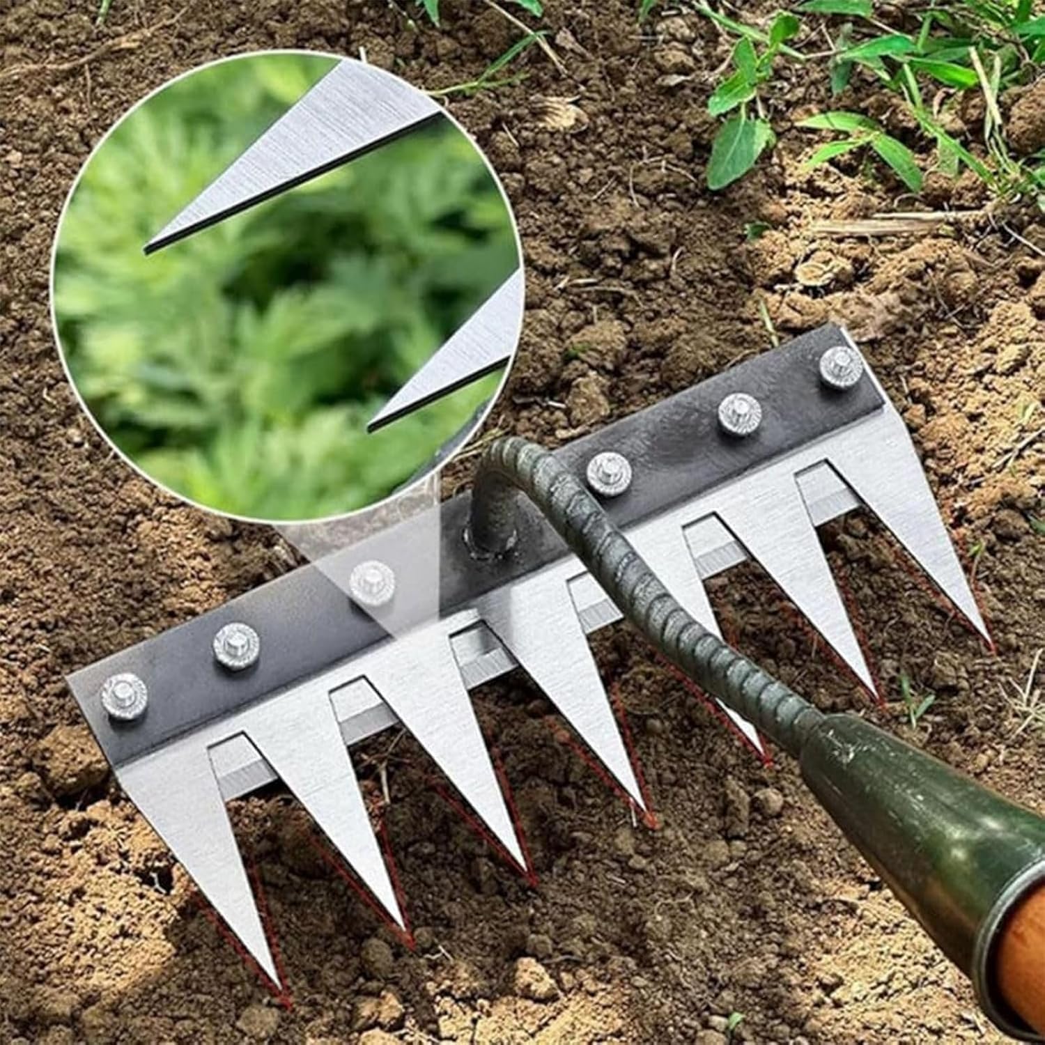 Râteau métallique à 5/6/7/8 de - Agriculture Farming Hand Tools avis et prix