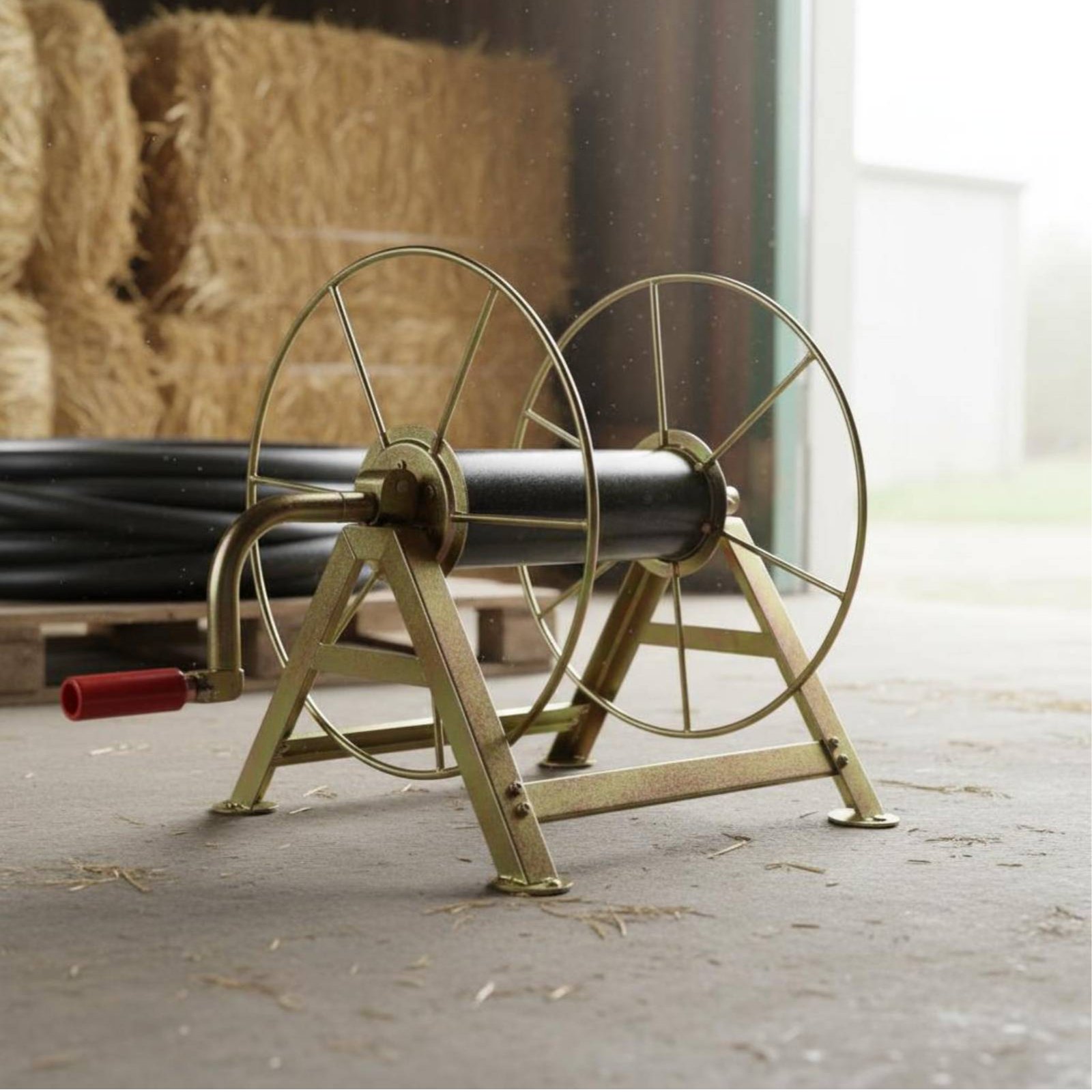 Dévidoir de tuyau agricole à c - Farming Farmer avis et prix