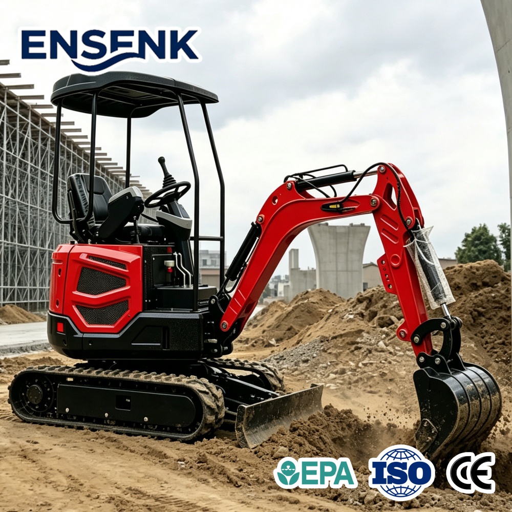 Mini-excavatrice diesel de 1,7 - Agriculture Farming Tool avis et prix