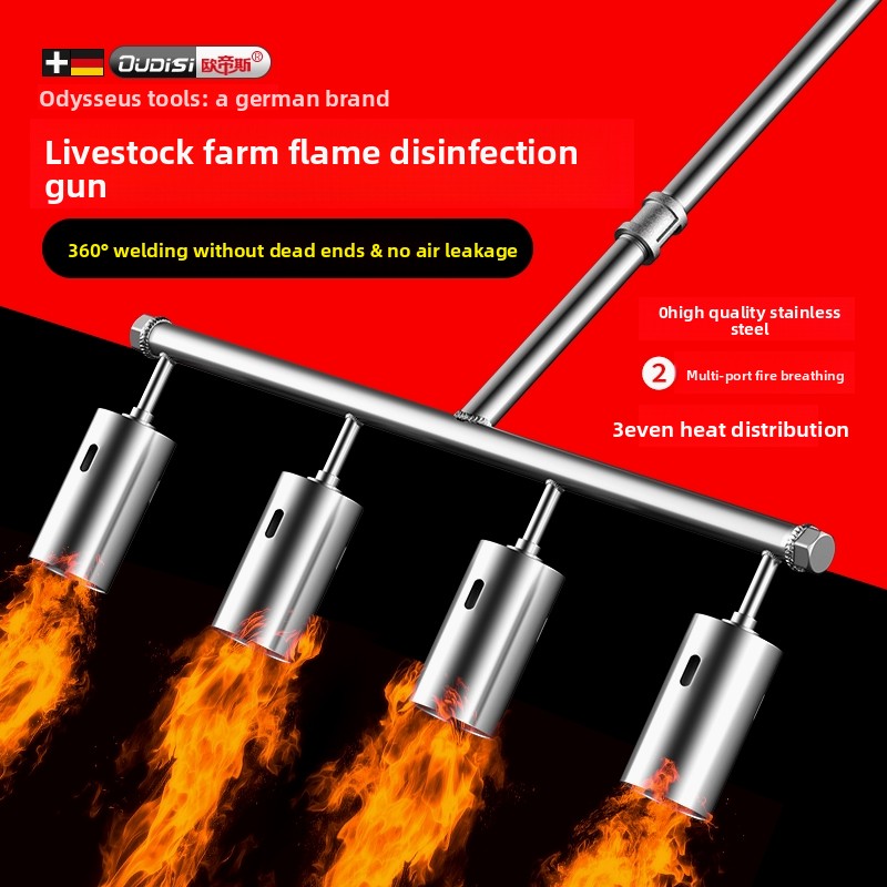 Pistolet à flamme multi-têtes  - Agriculture Farming Tool avis et prix